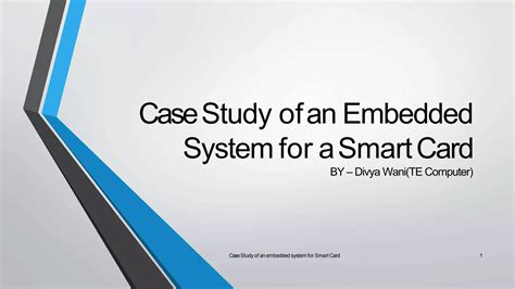 case study of embedded system for smart card|Case study on smart card (embeded system) based on IOT.